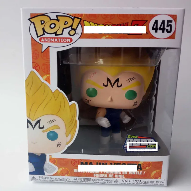 FUNKO POP японского аниме Dragon Ball Majin VEGETA#445 Виниловая фигурка Коллекция Модель игрушки для детей подарок на день рождения