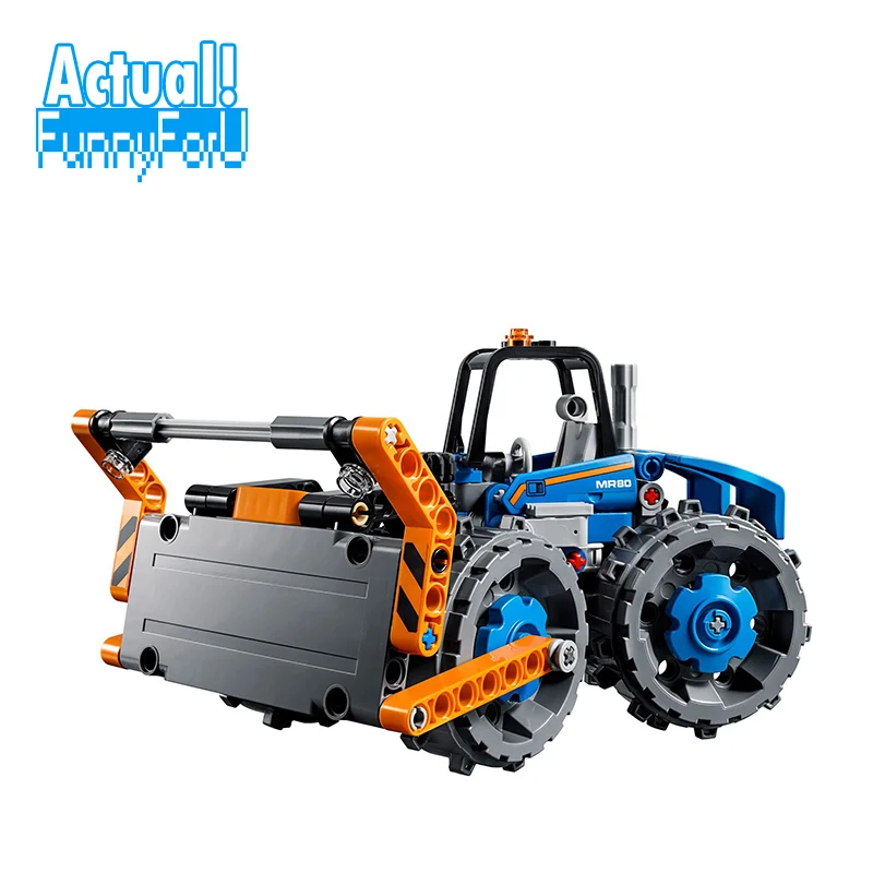 

LEPIN 20071 Technic City 2 IN 1 Dozer Compactor Building Blocks Set Bricks Model Kids Toys For Children Compatible with 42071