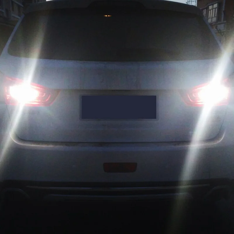 Автомобильная светодиодная лампа Canbus T15 W16W белый фонарь заднего хода для Mitsubishi