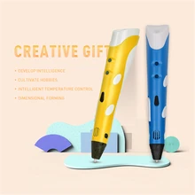 Penobon Magic 3D Drucker Stift Mit 1,75mm PLA Filament 3D Stift caneta 3D Zeichnung Stift Kreative Geschenk Für Kinder Malerei Stil 3D stift