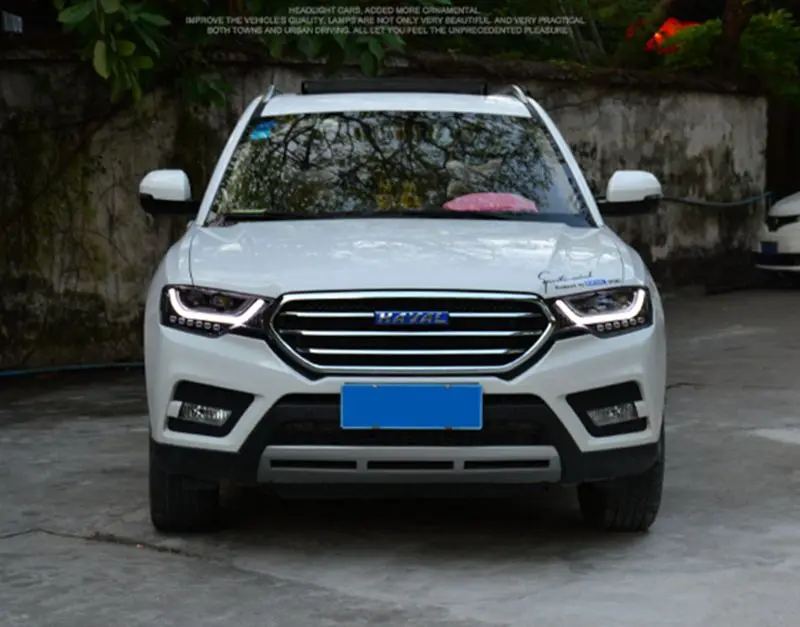 Фары для Haval H6 Coupe 2015 2016 головная лампа передняя Биксеноновая линза двойной луч