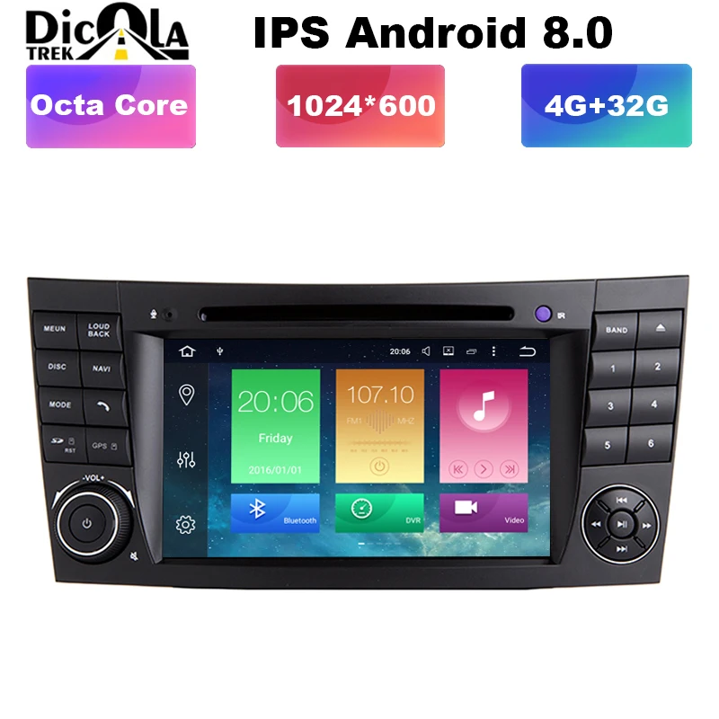 Perfect Android 8.0 Octa core 4G RAM CAR DVD PLAYER FOR MERCEDES-BENZ E CLASS W211 car audio stereo dvd navigation GPS Support DVR DAB+ 0 Perfect Android 8.0 Octa core 4G RAM CAR DVD PLAYER FOR MERCEDES-BENZ E CLASS W211 car audio stereo dvd navigation GPS Support DVR DAB+ 0