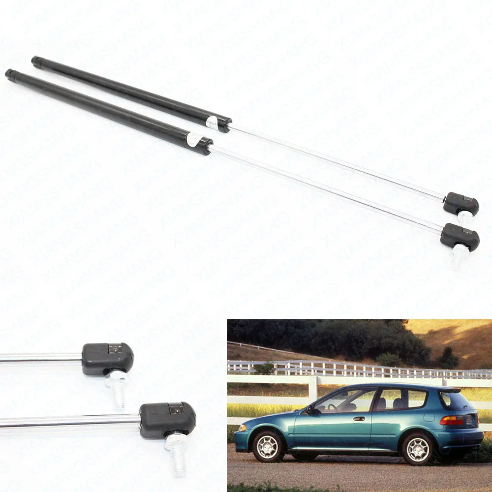 

2pcs Auto Gas Charged Struts Spring Hatchback Lift Support Fits for 1992 1993 1994 1995 Honda Civic 3-Door Hatchback 18.27 inch