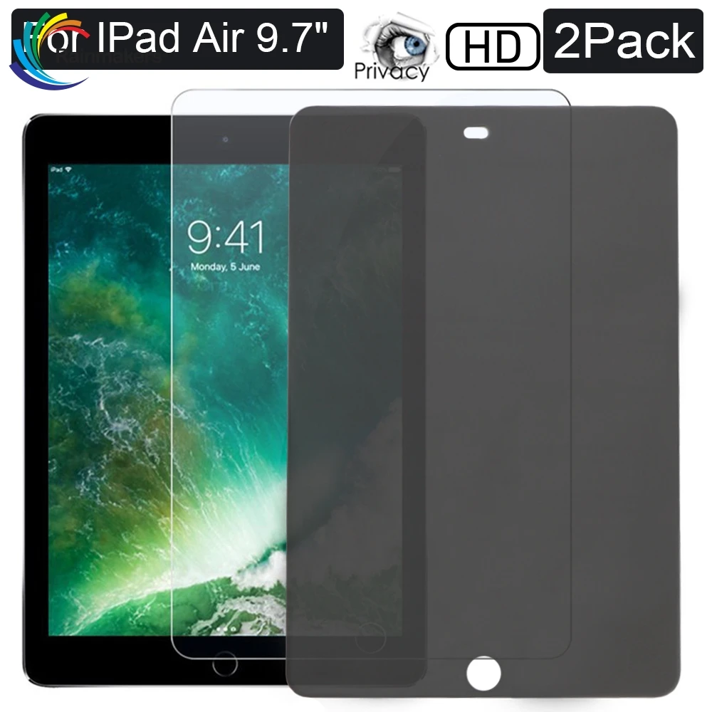 Privacy Tempered Glass For Apple iPad 9.7 inch 2018 2017 Pro 10.5 11 Glass For iPad Air 2 Mini 1