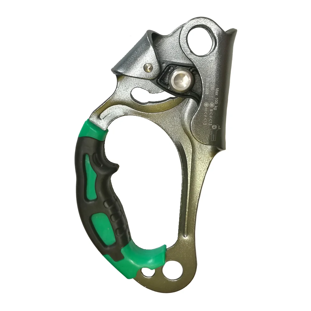 Árvore da Esquerda Riser para Escultura Direita de Resgate Equipamento de Captura de Trabalho Escalada Ascendente Mão Handheld à Rapel Arborist Ferramentas 4 Escalada de escalada mão direita esquerda ascendente