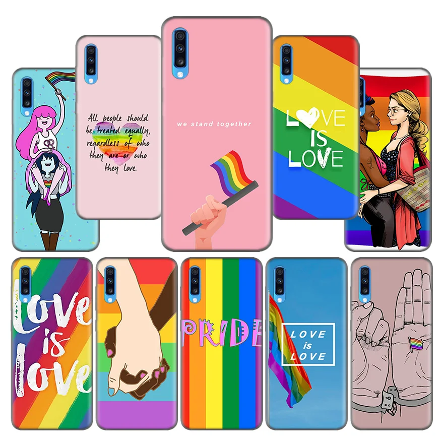 صور بنات وردي Gay Lesbian LGBT Rainbow Pride Pattern Case Coque for Samsung ...