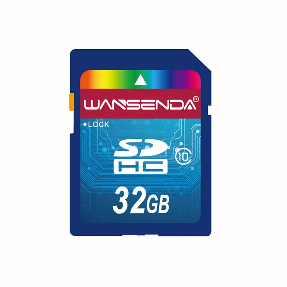 WANSENDA Class 10 Micro SD карта 32 ГБ 16 ГБ 8 ГБ памяти 4 Гб класс 6 флэш-Карта памяти SDHC Microsd для смартфонов/планшетов/камер