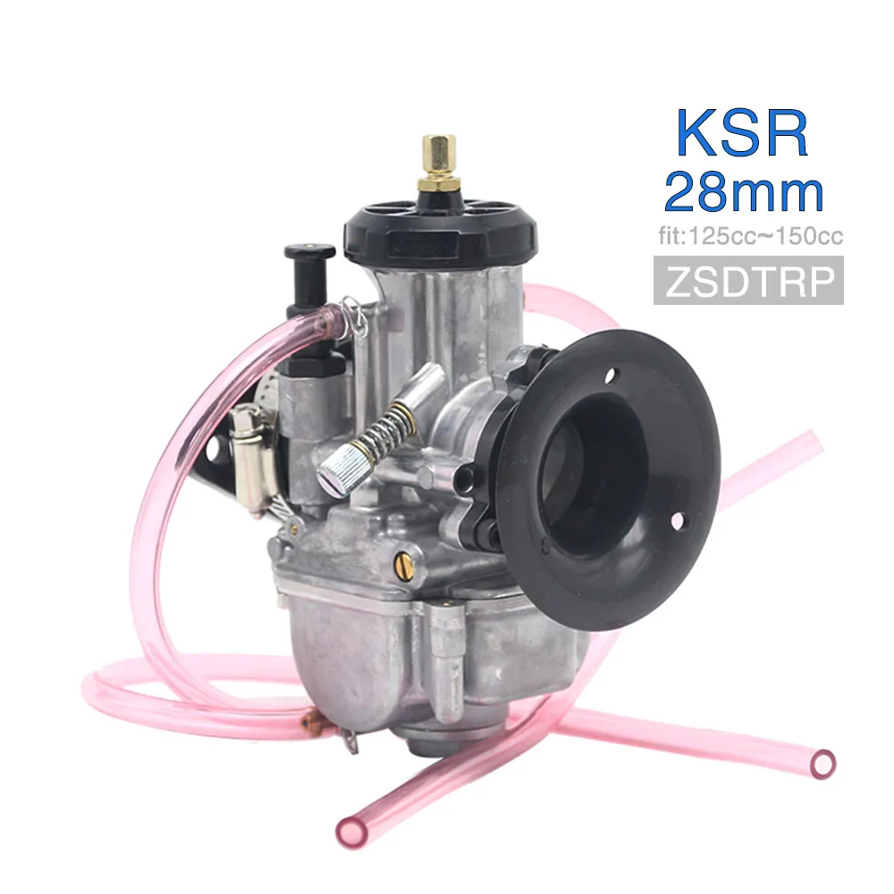 ZSDTRP KSR28 30 32 34 мм PWK карбюратор Универсальный Shift Karts 4T гоночный мотоцикл Скутер для Honda Yamaha KTM - Цвет: KSR 28mm