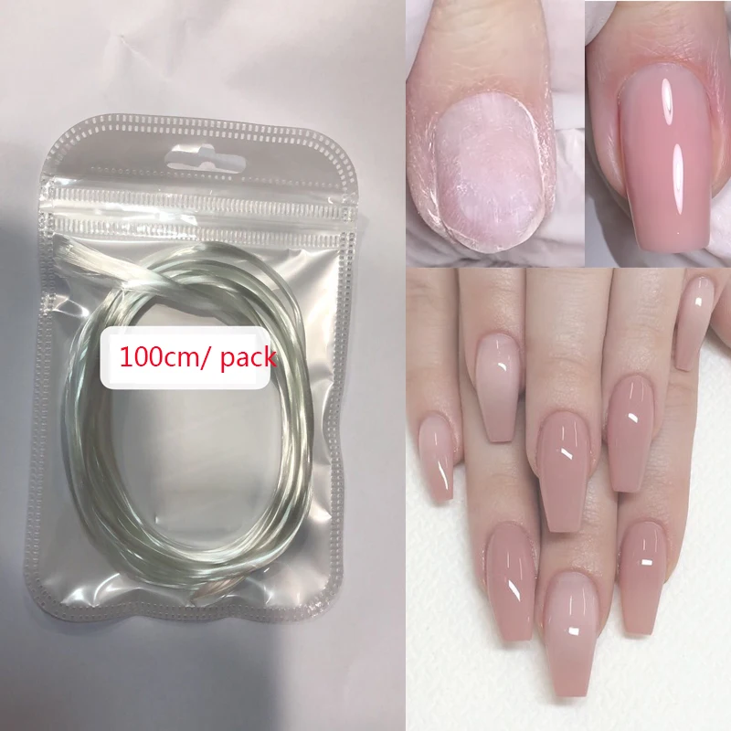 Стекловолокно для наращивания ногтей Fibernails из строительного акрила ногти