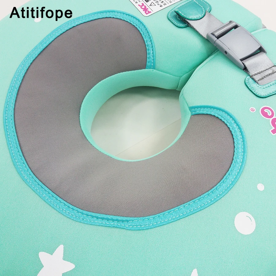 high quality no inflation Double protection Safety Children's Ruff Swim neck floating ring Baby Pool Accessories