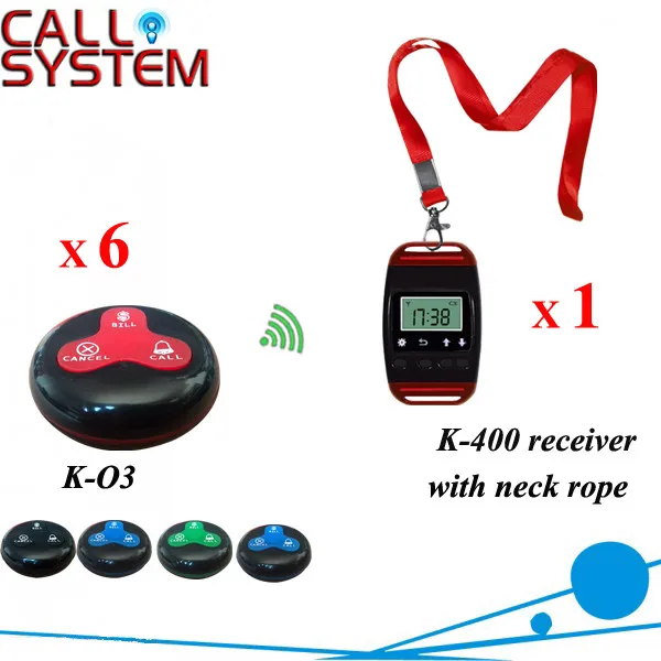 K-400+O3-BR 1+6 Restaurant Table System
