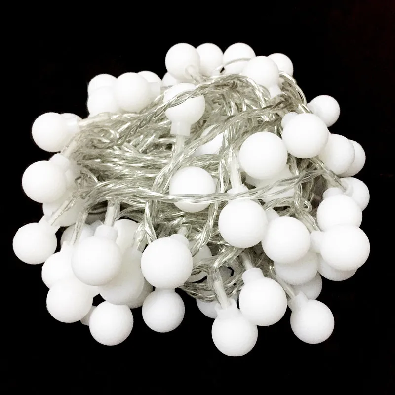 110V-220V-10m-20m-30m-50m-Matte-Ball-LED-String-Light-Christmas-Garland-for-Holiday-Party (1)