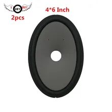 4*6 дюймов, Овальный динамик, бумажный конус(152 мм* 104 мм* 22 мм), высота 45 мм, с поролоновым краем, НЧ-динамик, бумажные конусы