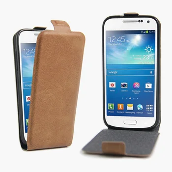 

case for Samsung Galaxy S4 Mini i9190 Leather case Magnetic flip case Protective Case Clamshell Holster
