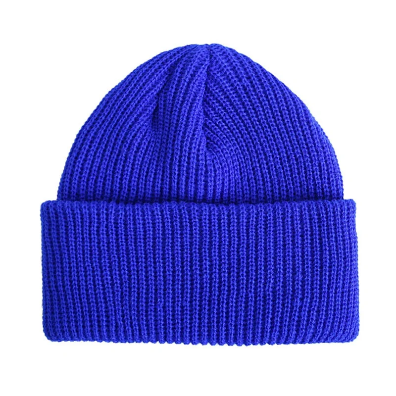 2021 Beanies Knitted Hats Solid Color Caps for Autumn Winter Men Short Head Cap Outdoor Warm Melon Cap Street Head Cap Women Hat skullies beanie Skullies & Beanies