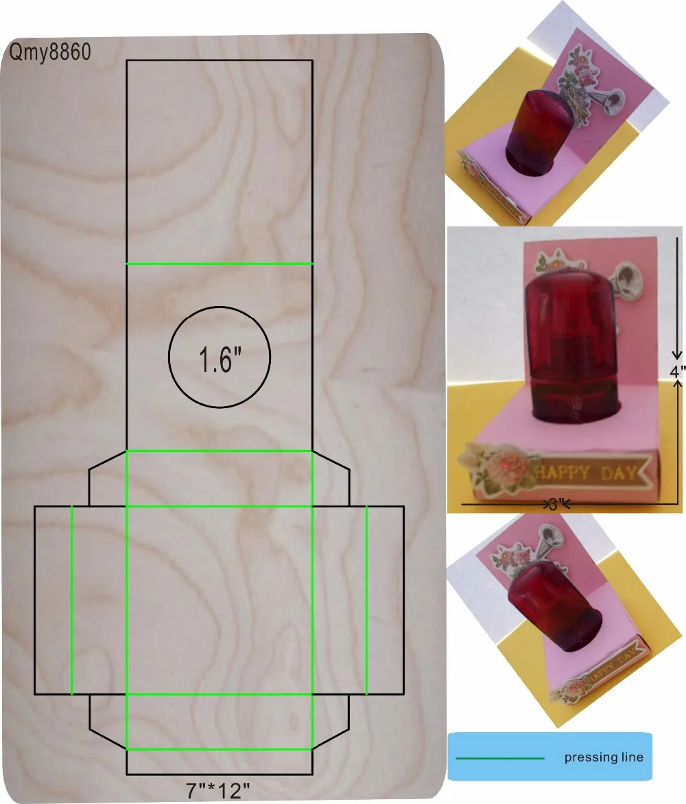 

Box 11 new wooden mould cutting dies for scrapbooking Thickness-15.8mm