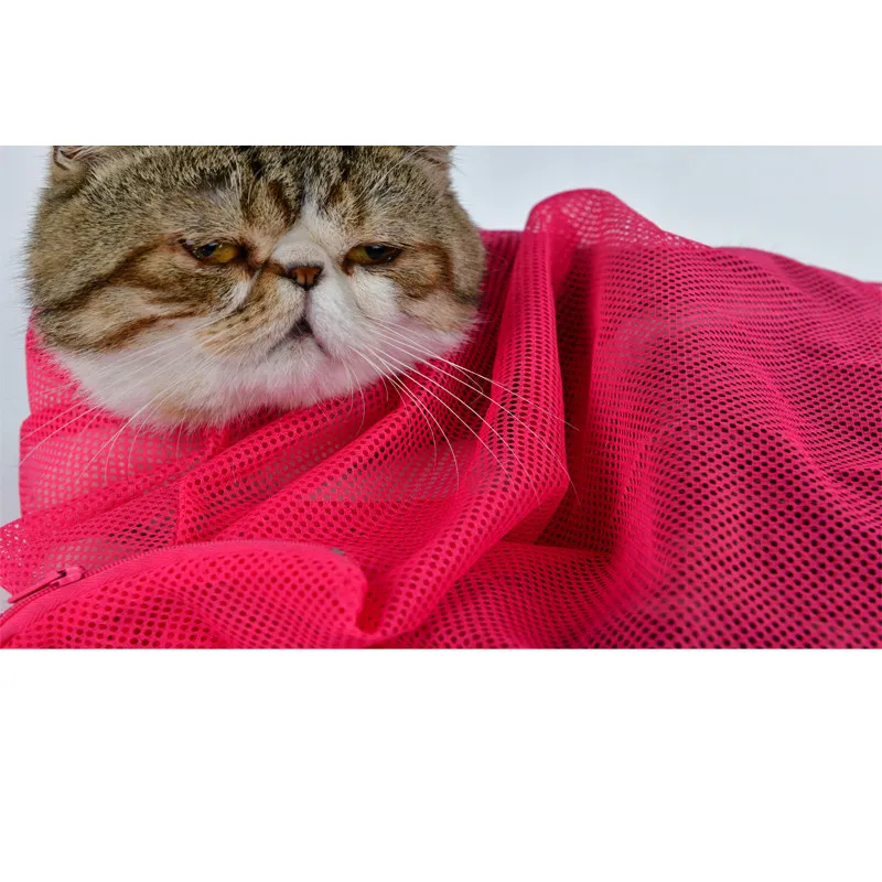 Eco-Friendly Bag Pet Cat Bag Wash Breathable Convenient Soft Travel Cat Bag For Clean Small Medium Large Cats Bathing Bag YT00151