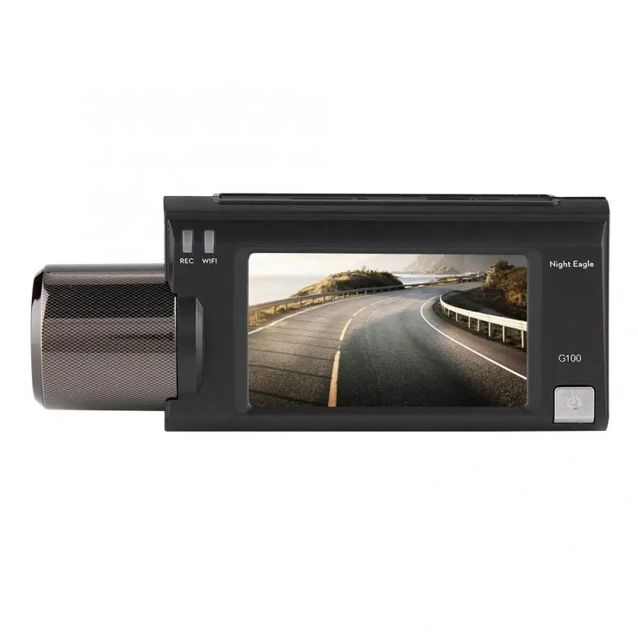 Автомобильный видеорегистратор 2 5 дюймов IPS экран WIFI GPS камера HD 1080 P ночное