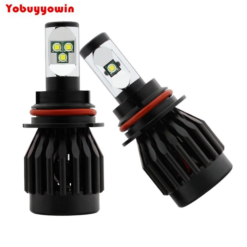 

2Pcs 5S All In One 9007 HB5 PX29T Cree T6 Chips Xenon Headlight High/Low Beam Replaces Halogen Bulbs For Car Front Head Lighting