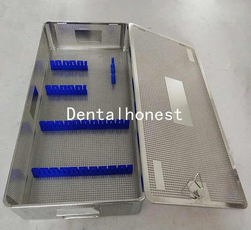 

Stainless steel Laparoscope sterilization tray case surgical instrument 5.5cm*2.5cm*10cm