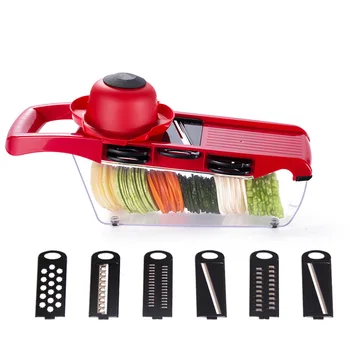 

Strong 1Set Vegetable Cutter with Steel Blade Mandoline Slicer Potato Peeler Carrot Grater Vegetable Slicer Kitchen Accessories