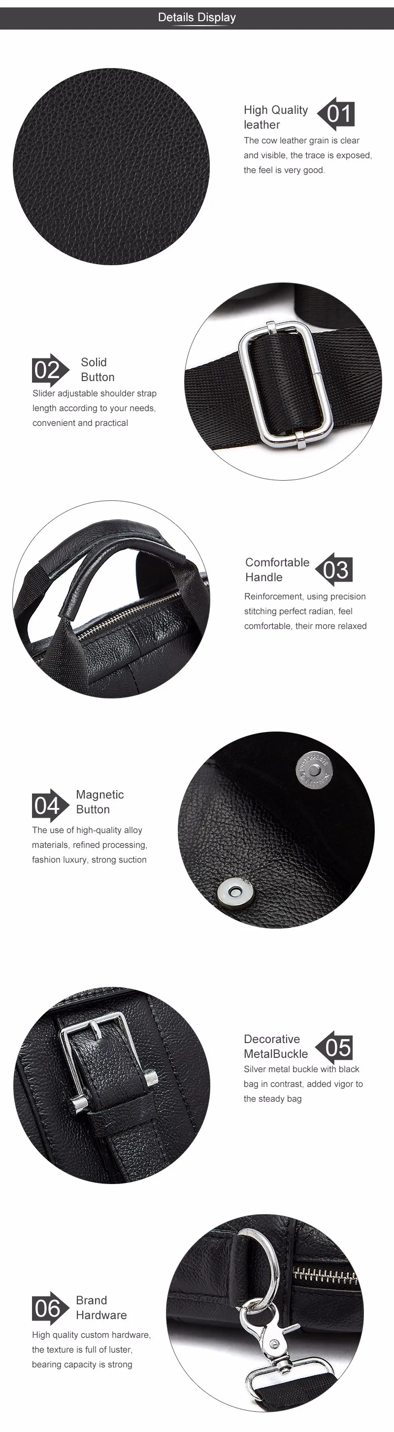 brand leather bag