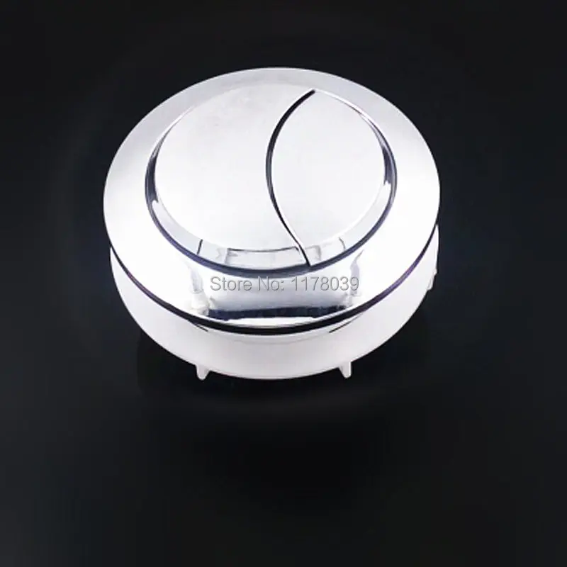 Outer diameter 68mm Round Toilet Flush dual push button,Inside diameter 58mm Toilet water tank cover push button,J17366
