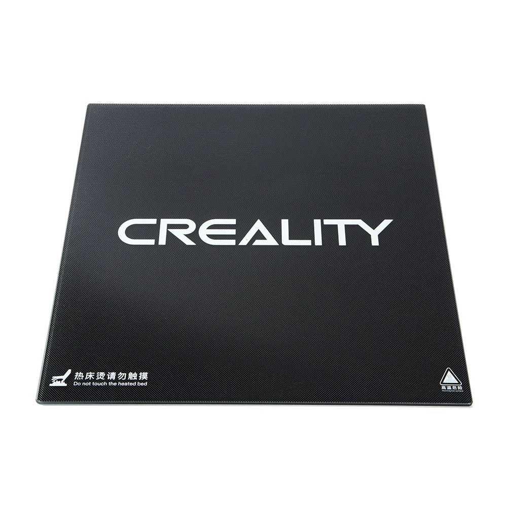 Creality 3D Ultrabase 310*320*4 мм углеродное Силиконовое стекло пластина платформа с подогревом кровать сборки поверхности для CR-10S Pro/CR-X MK2 MK3