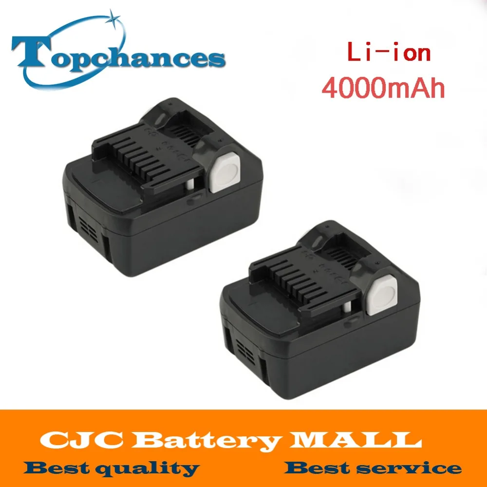 2PCS High Quality New 18V 4000mAh font b Power b font font b Tool b font