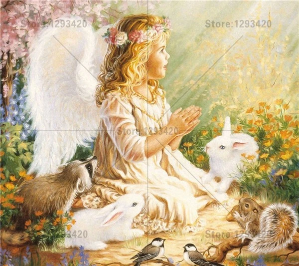 

Diamond Painting Cross Stitch Pattern 5d Diamond Embroidery religion angel diamond Mosaic Resin Home Decor DIY diamond art