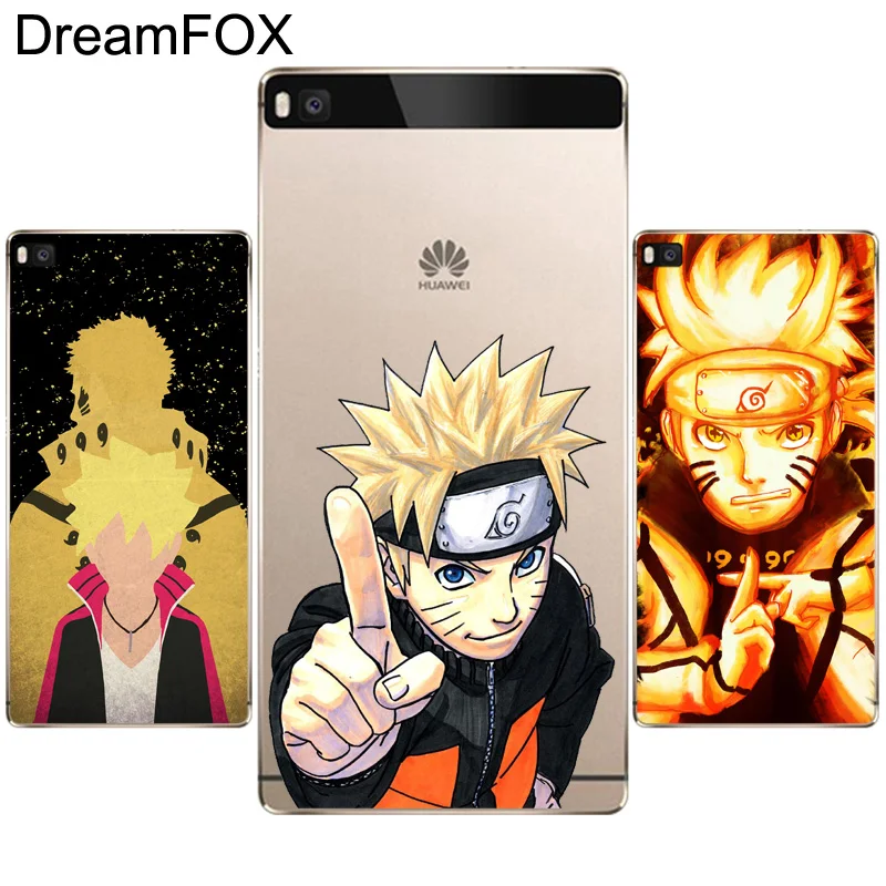 DREAMFOX M346 Наруто Мягкий ТПУ силиконовый чехол для huawei P8 P9 P10 Lite Plus 2017 Honor 8 Pro 9 6X |