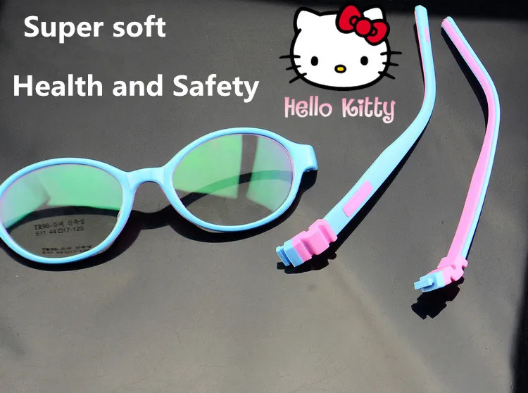 Высококачественные силиконовые очки для мальчиков, детские очки для близорукости, дальнозоркости, очки, оправа для девочек, супер легкая оправа EV0270
