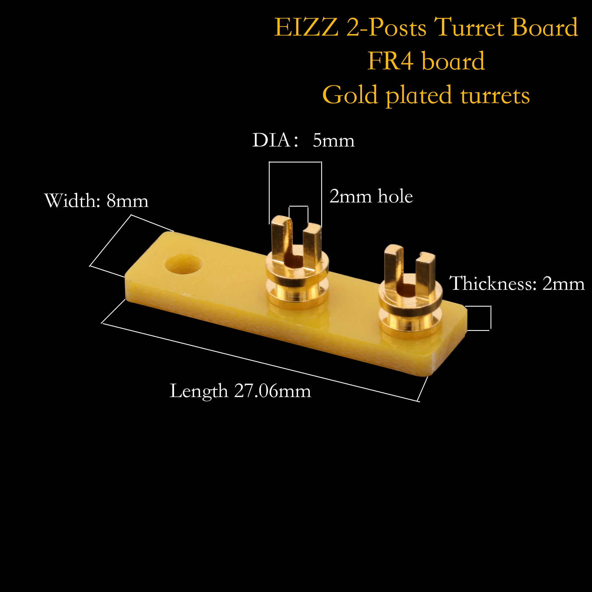 EIZZ High End FR4 башня плата тег полоса терминал наконечник доска для винтажного Hifi