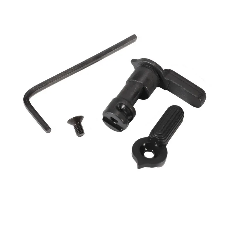 

Dual Lever 223/5.56 Ambidextrous Safety Selector Replaces Mil-Spec Steel for AR-5 Front Rear Sight Rifle Hunting Accessories