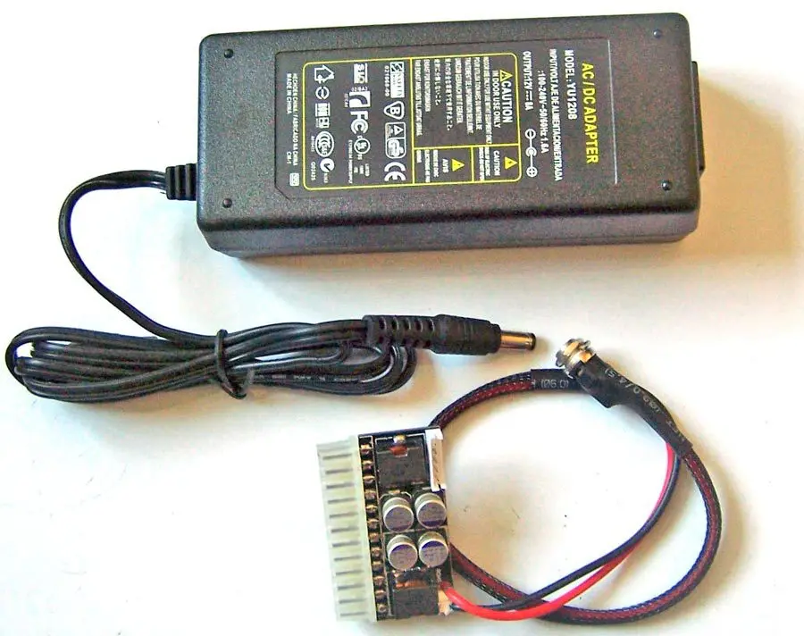 96W AC/DC 12V 8A Power supply Adapter + DC ATX Picopsu Power Supplies