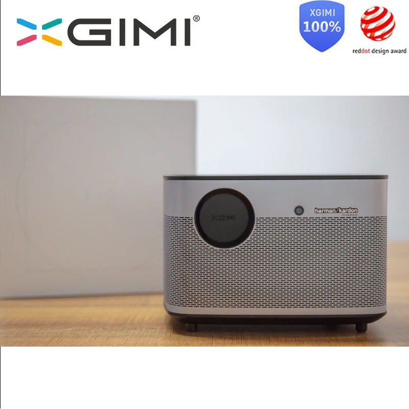Проектор XGIMI для домашнего кинотеатра 300 дюйма 1080P Full HD 3D Android Bluetooth Wi Fi поддержка 4K