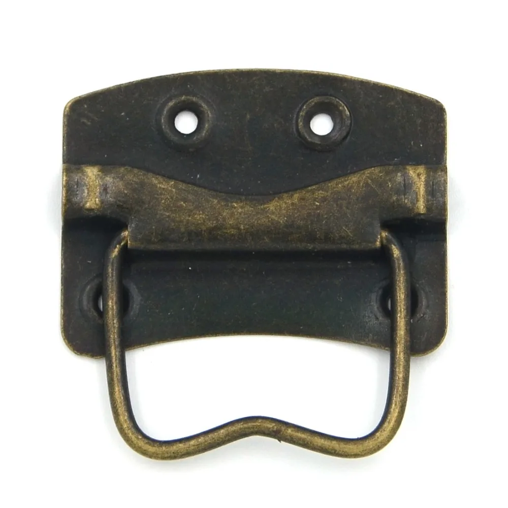 

5pcs 42x32mm Drawer Cabinet Handle Pull Wooden Box Door Wardrobe Bronze Vintage Cupboard New