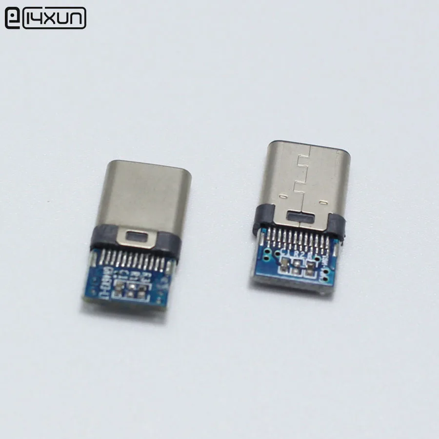 2pcs DIY OTG USB 3.1 Welding Male jack Plug USB 3.1 Type C ...