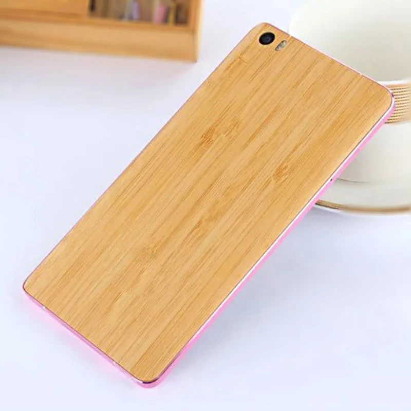 

QSMHYM Replacement Phone Housing Door Back Battery Cover Wood Grain PC Case For Xiaomi Mi Note Guarantee 100%