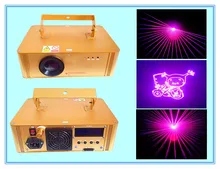 Rasha Hot Sale 300mw Rose Purple Multi Color SD Card Animation Laser Light Disco Laser Show
