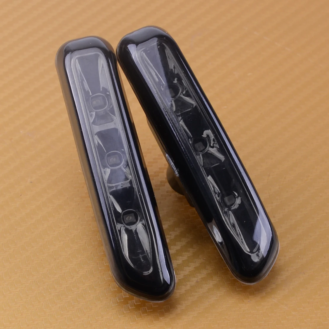 

CITALL 1 Pair 63138370719 Car Side Marker Light Turn Indicator Black Lens 3 LED 63138370720 for BMW 3-Series E46 1999 2000 2001