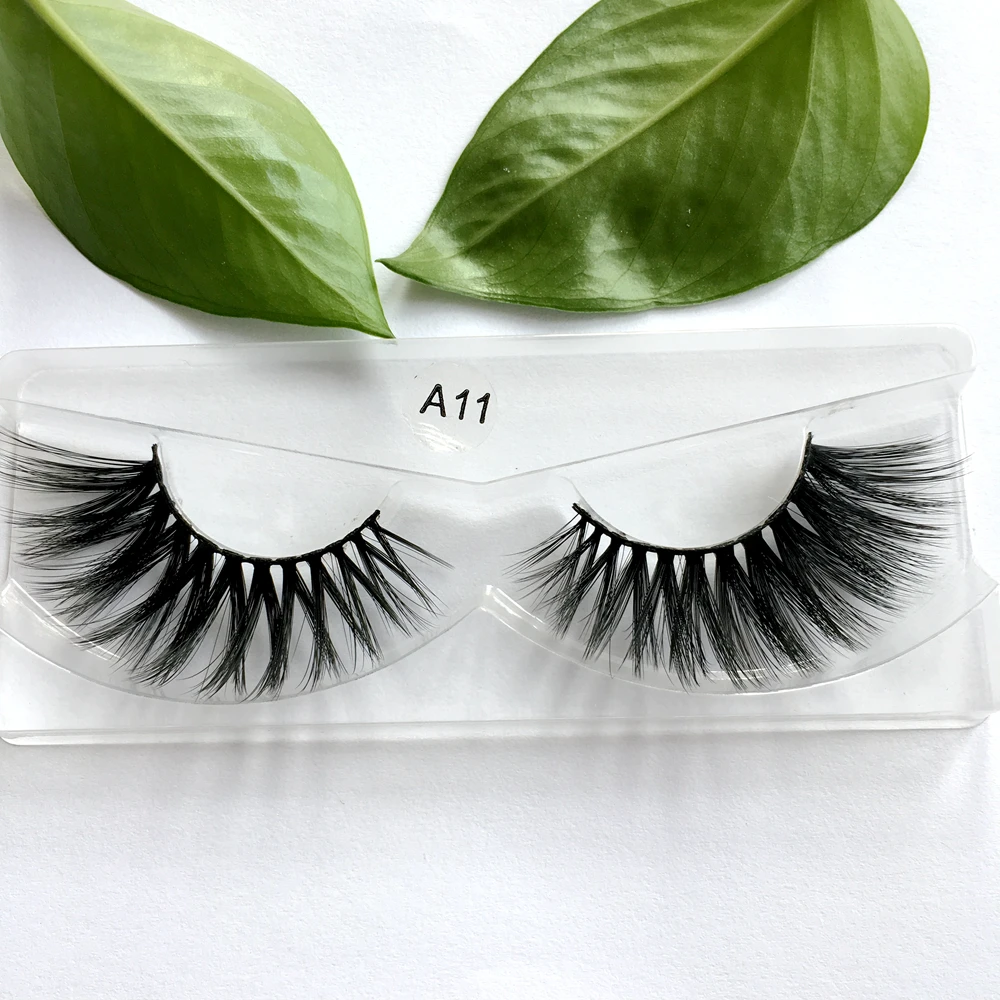 

3d Natural Faux Mink Wholesale Lashes Makeup-Tools Eyelash Extension Fluffy Wispy 1-Pair Flutter 3D Multilayer Lash Acessorios