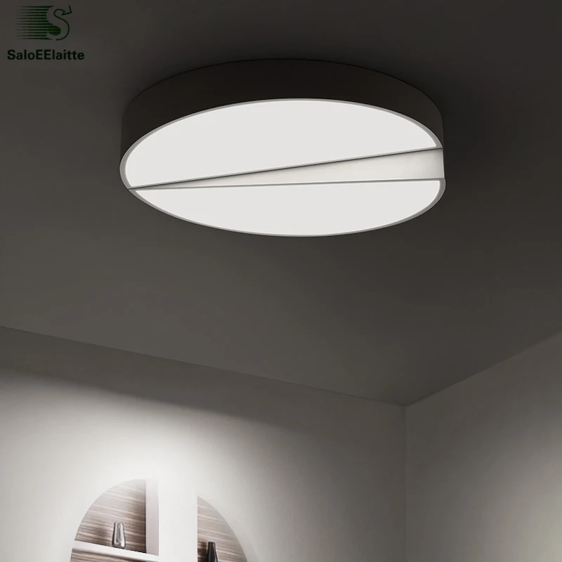 

Geometric Semi Round Metal Lustre Led Ceiling Lamp Luminaria Dimmable Led Ceiling Light Indoor Lighting Fixtures Lamparas