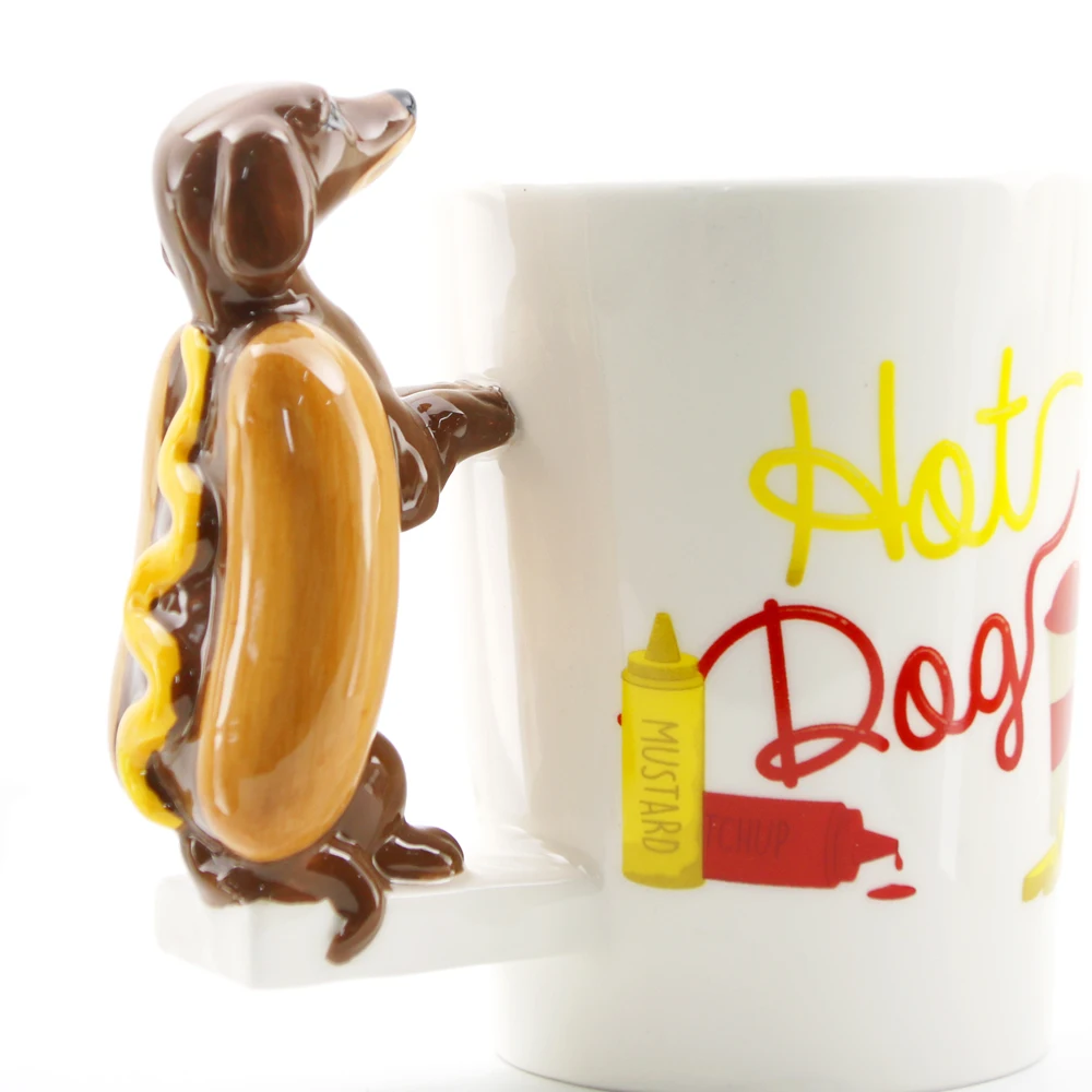 1Piece Dachshund Sausage Pet Dog Personalised Mug Unique Sausage Dog