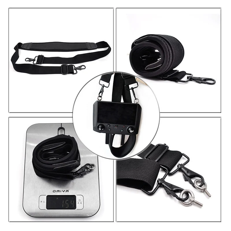 Anti-slip Adjustable Belt Sling Lanyard Strap For DJI dji mavic 2 pro zoom Drone Smart remote control with screen  1 (2)