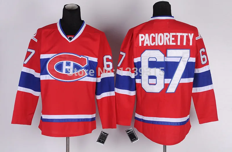 4-Wholesale Men\'s Montreal Canadiens Ice Hockey Jerseys #67 Max Pacioretty Jersey Home Red Road White Cheap Stitched Jerseys China_1.jpg