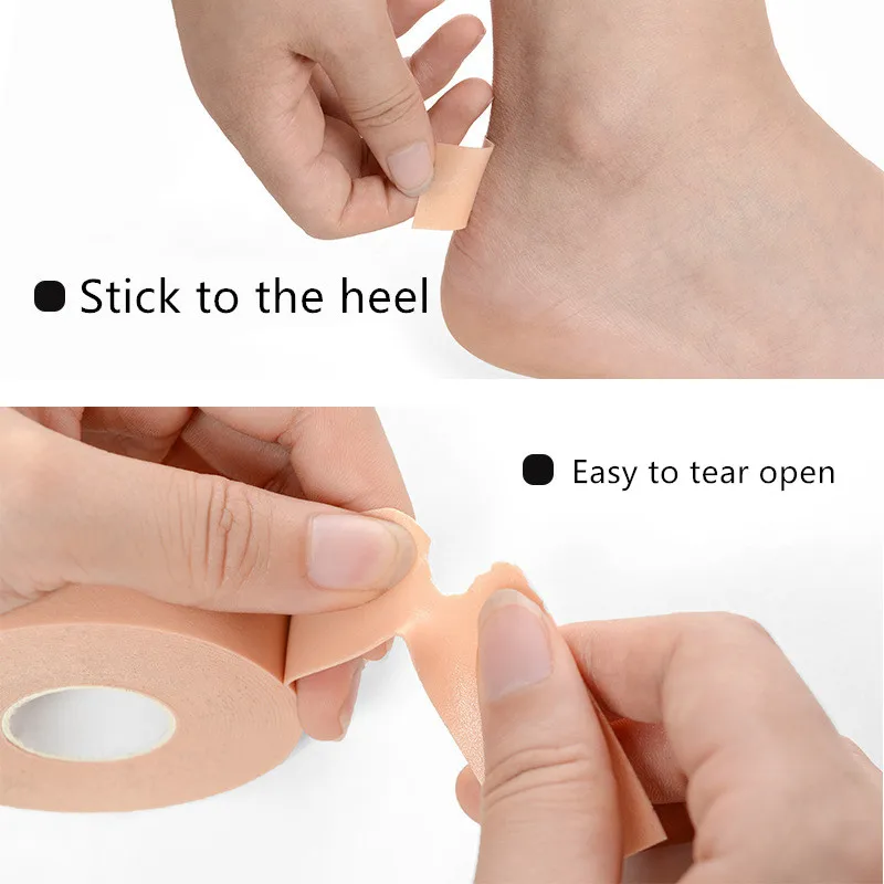 Foot Waterproof Heel Sticker Foam Tape Wear-resistant Shoe Inserts Unisex Multifunction 1 Roll shoe repair patches shoe repair patch shoe repair stickers shoe stickers