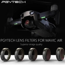 PGYTECH фильтр для DJI MAVIC воздушные фильтры для объектива UV CPL ND4 ND8 ND16 ND32 Комплект фильтров MAVIC камера воздушного дрона аксессуар