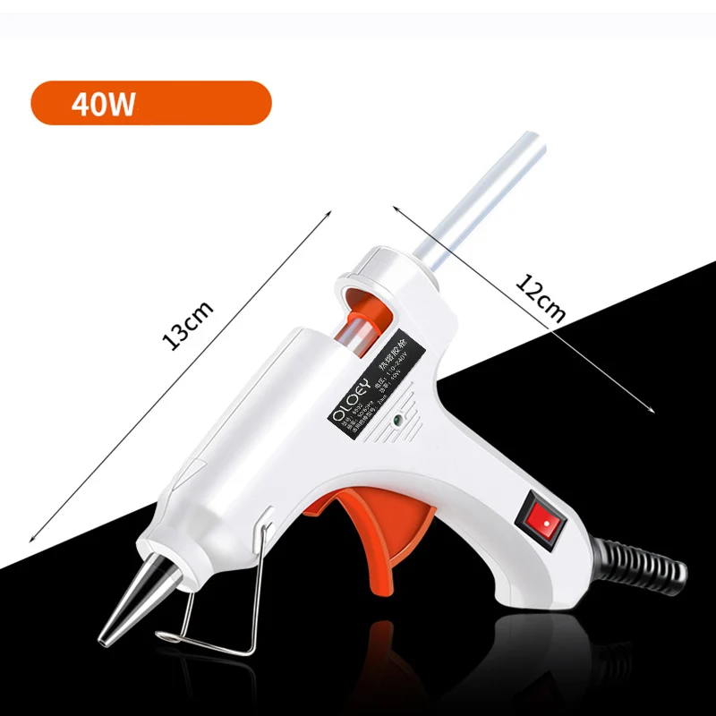 Hot Melt Glue Gun 40W-150 Hot Melt Glue Gun with Industrial Glue Stick Mini Electric Heat Exchanger Tool