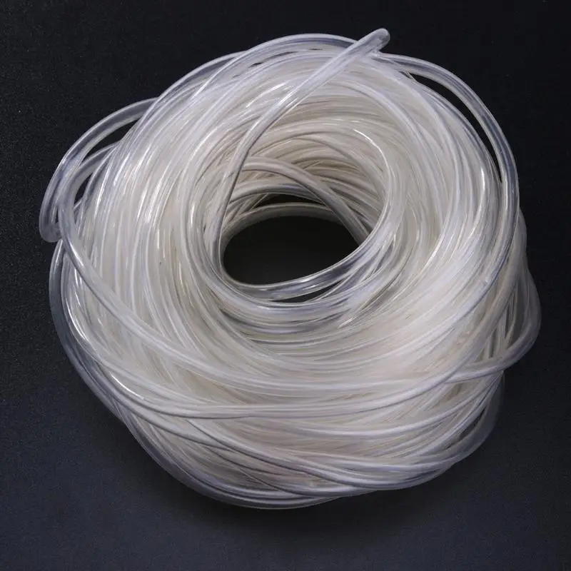 25m 4/7mm Hose Garden Water Micro Irrigation Pipe With 10 Pcs Tee